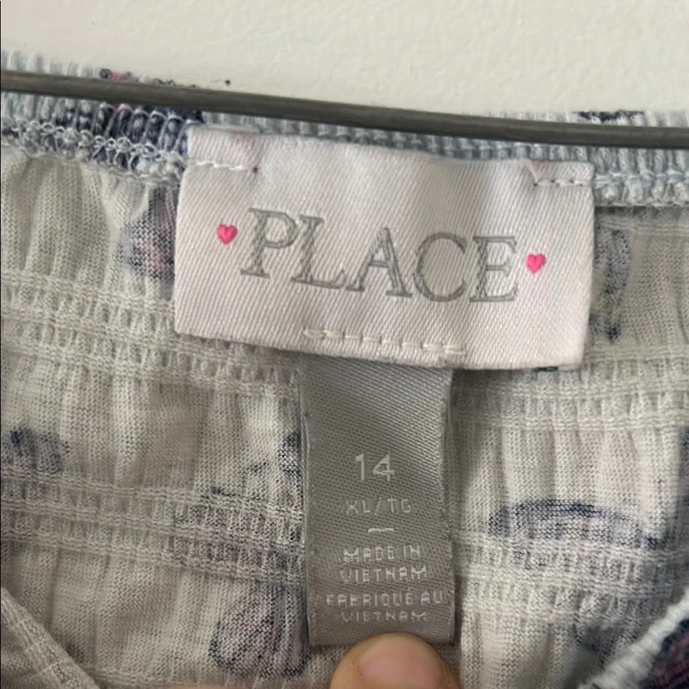 The Children's Place Girls Butterfly Print Blouse Stretch